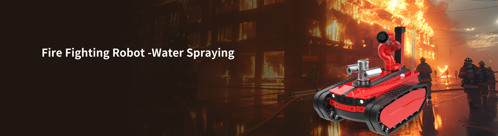 Fire Fighting Robot - Water Spraying