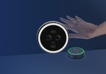 Palmprint and Palm-vein Capture Terminal