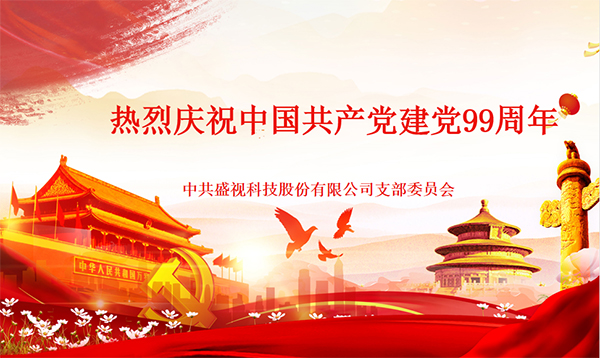 盛视党建动态|盛视科技党组织开展庆祝建党99周年主题党日活动