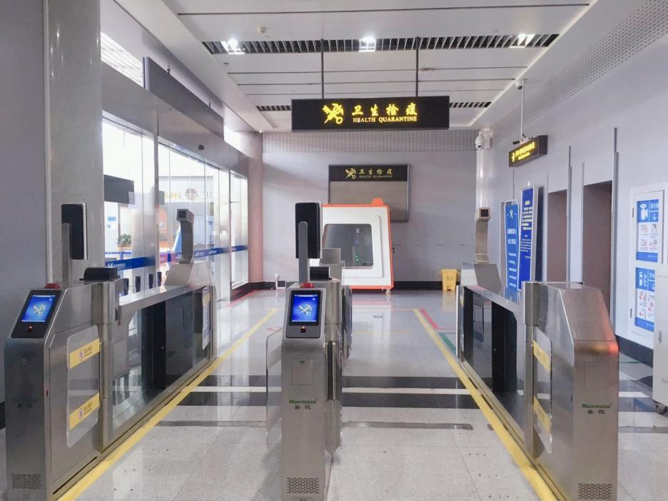 威海机场在山东率先推行“盛视智慧旅检通关新模式”