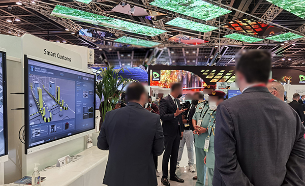 盛视科技产品亮相中东GITEX 2021展会 盛视科技产品亮相中东GITEX 2021展会